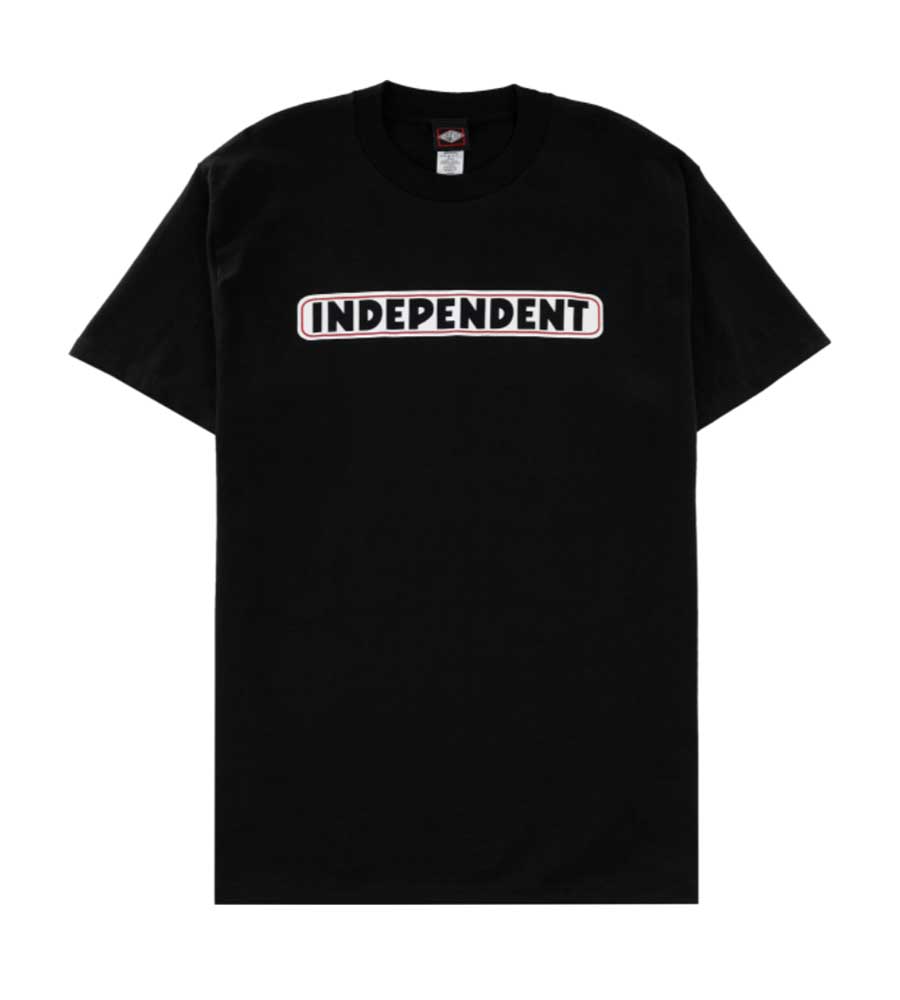 Independent Bar Logo T-Shirt - Black