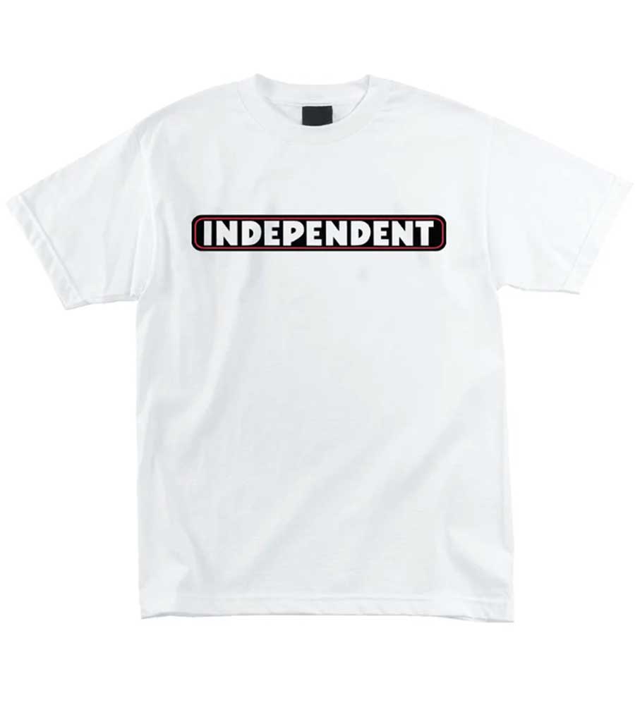 Independent Bar Logo T-Shirt - White