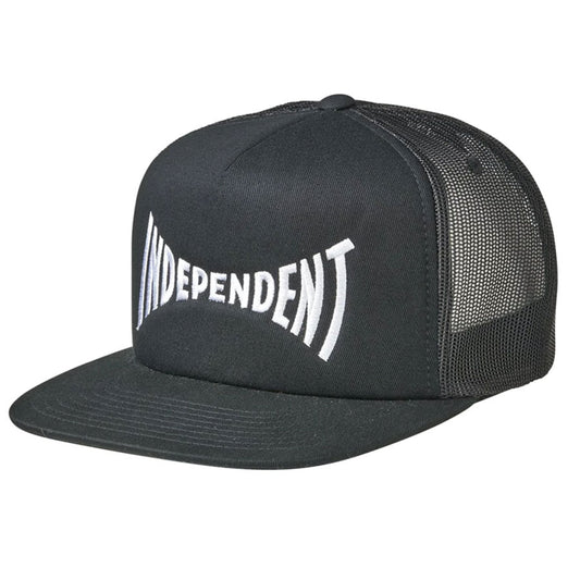 Independent Span Mesh Trucker Cap Black
