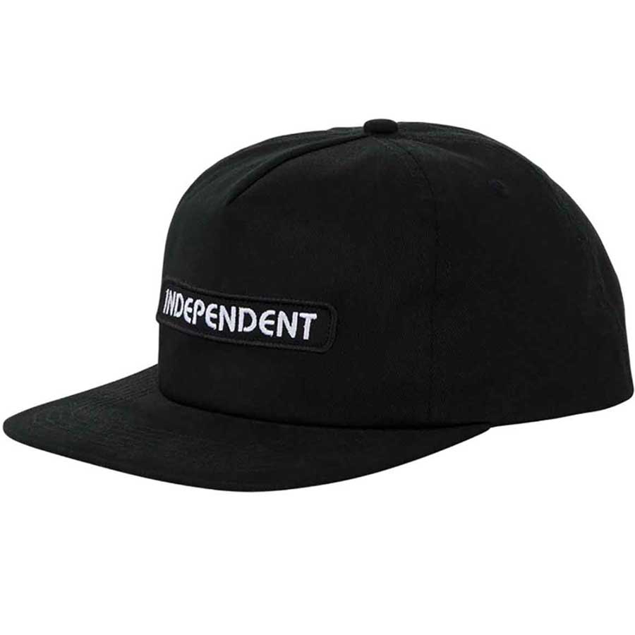 Indpendent B/C Groundwork Snapback Cap Black