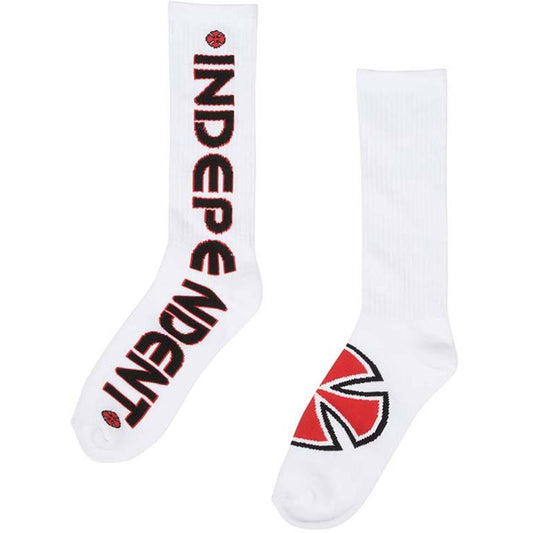 Independent Tall Socks White
