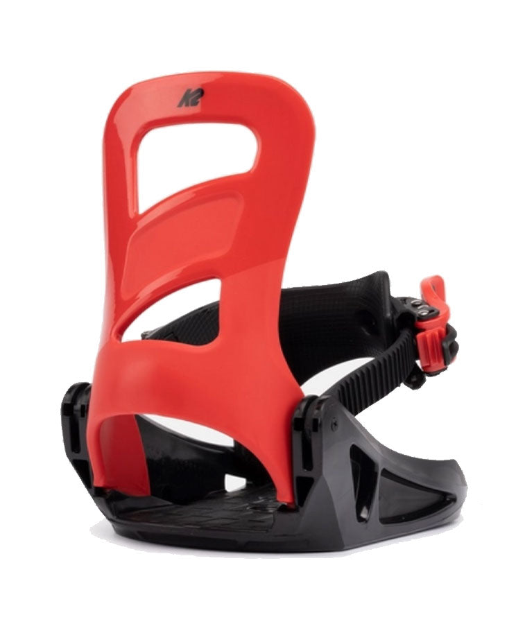 K2 Kids' Mini Turbo Binding - Red 2022