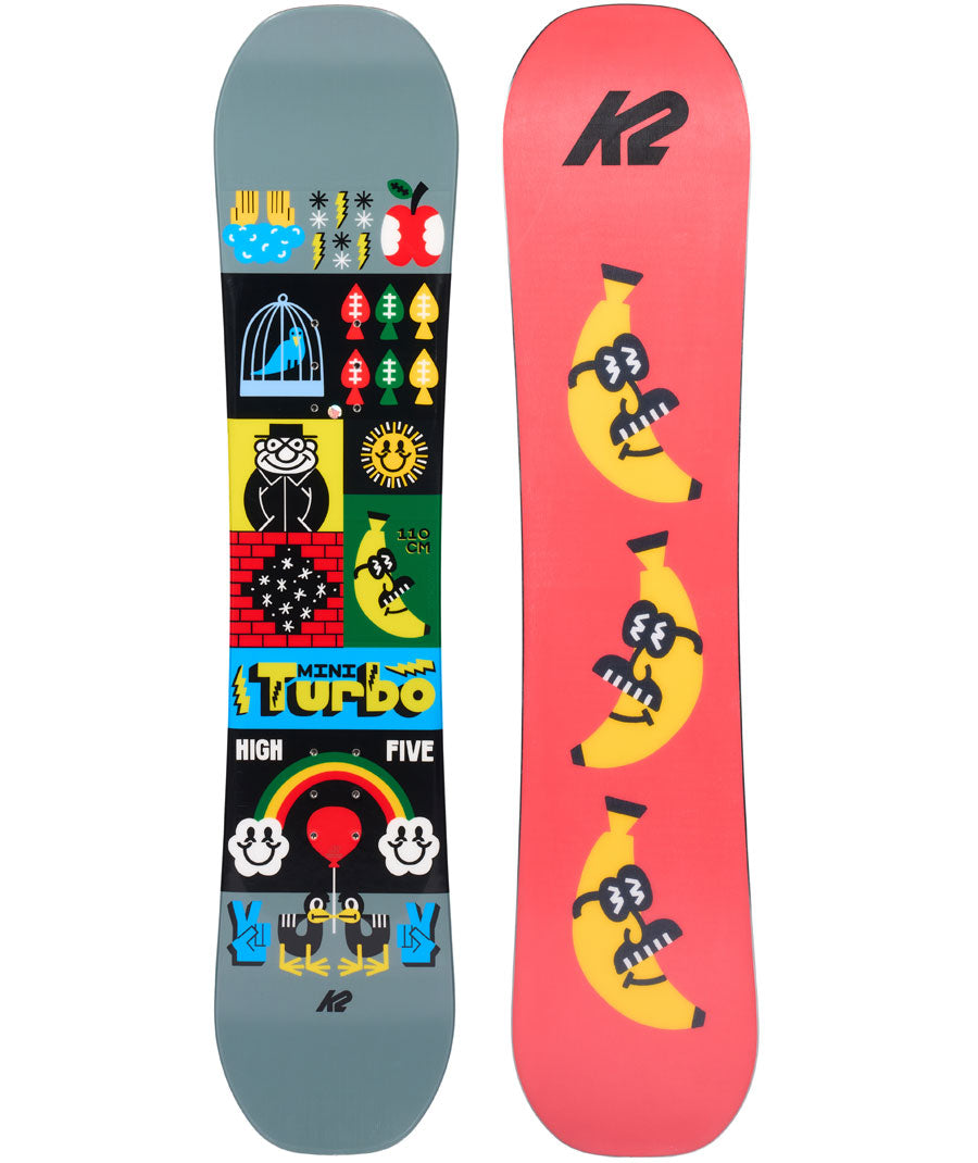 K2 Kids' Mini Turbo Snowboard 2023