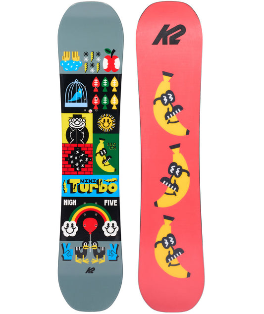K2 Kids' Mini Turbo Snowboard 2023