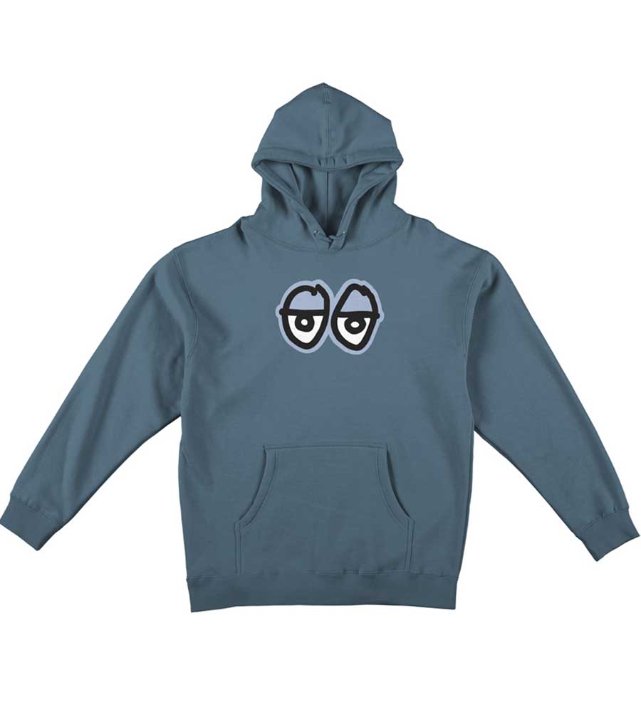 Krooked Eyes Hoodie - Slate Blue