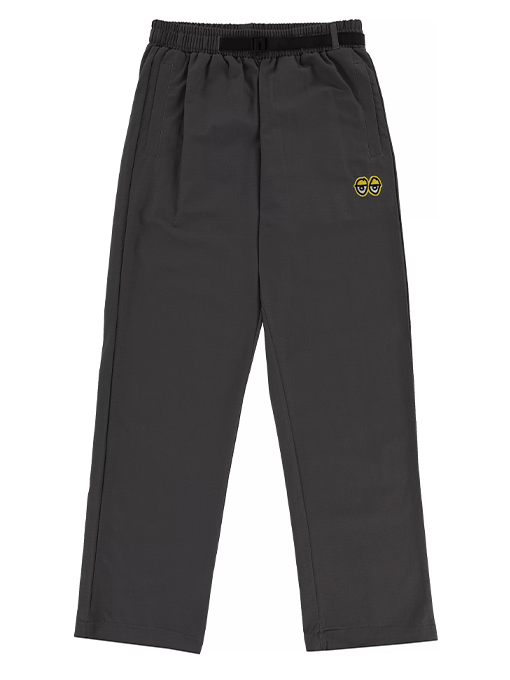 Krooked Eyes Ripstop Pant Charcoal/Yellow
