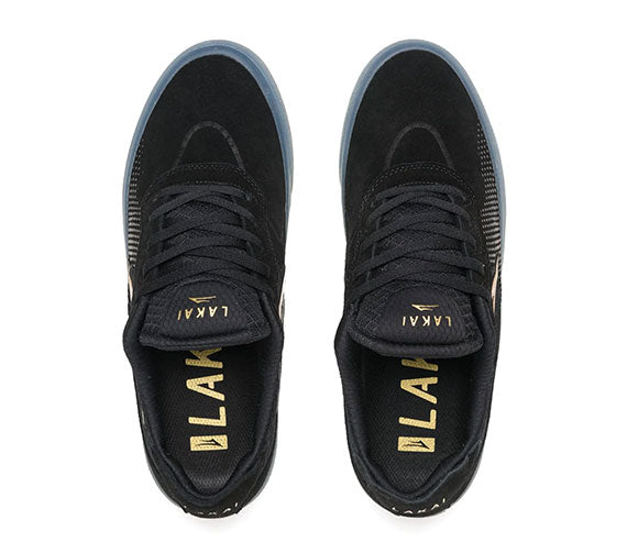 Lakai Essex - Black/Gold Suede