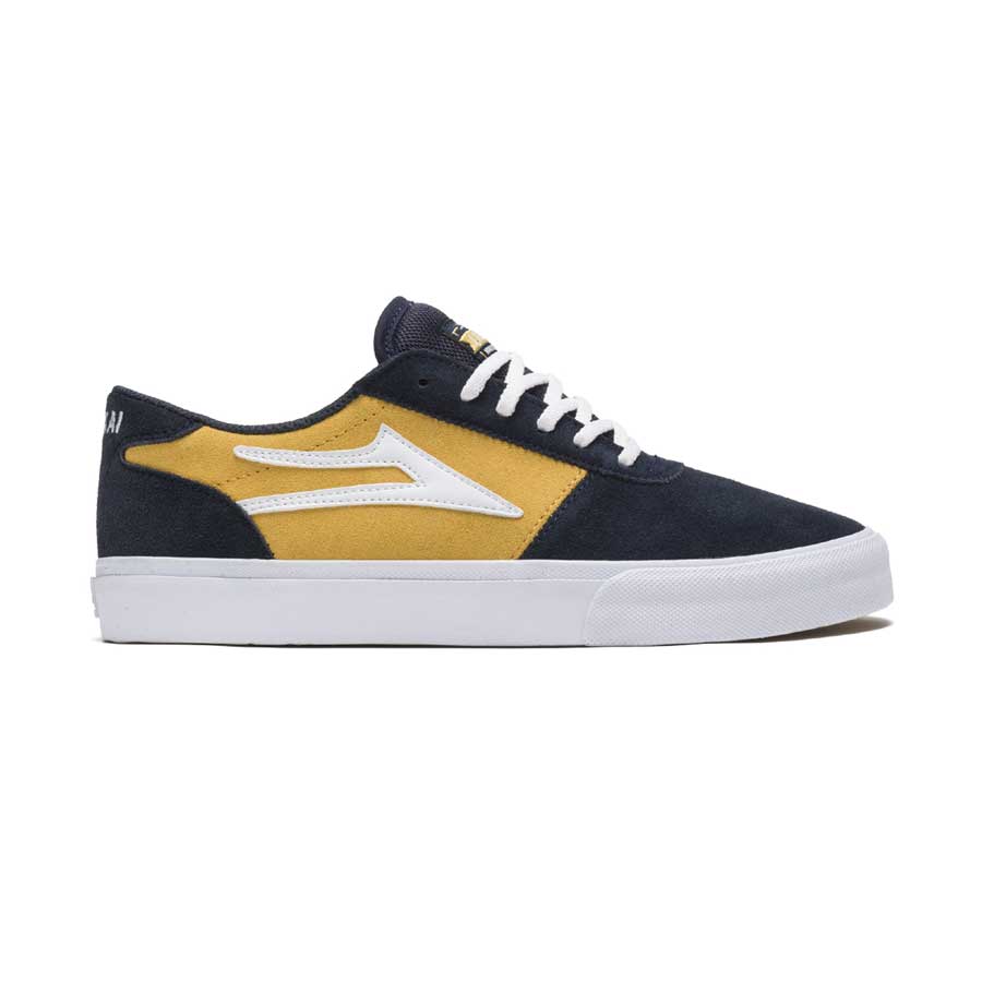 Lakai Manchester - Navy/White Suede