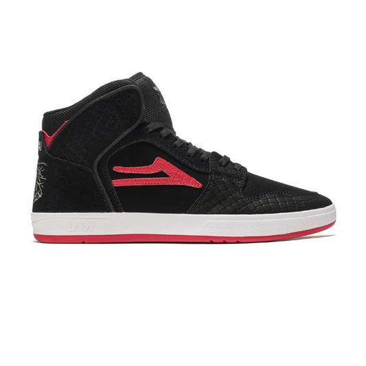 Lakai Telford - Black/Red Suede