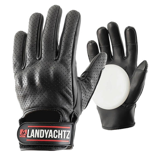 Landyachtz Leather Race Glove - Black