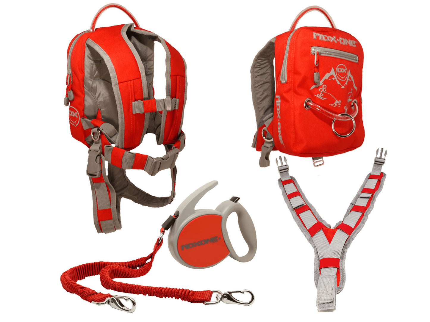 Mdxone The One Harness Red