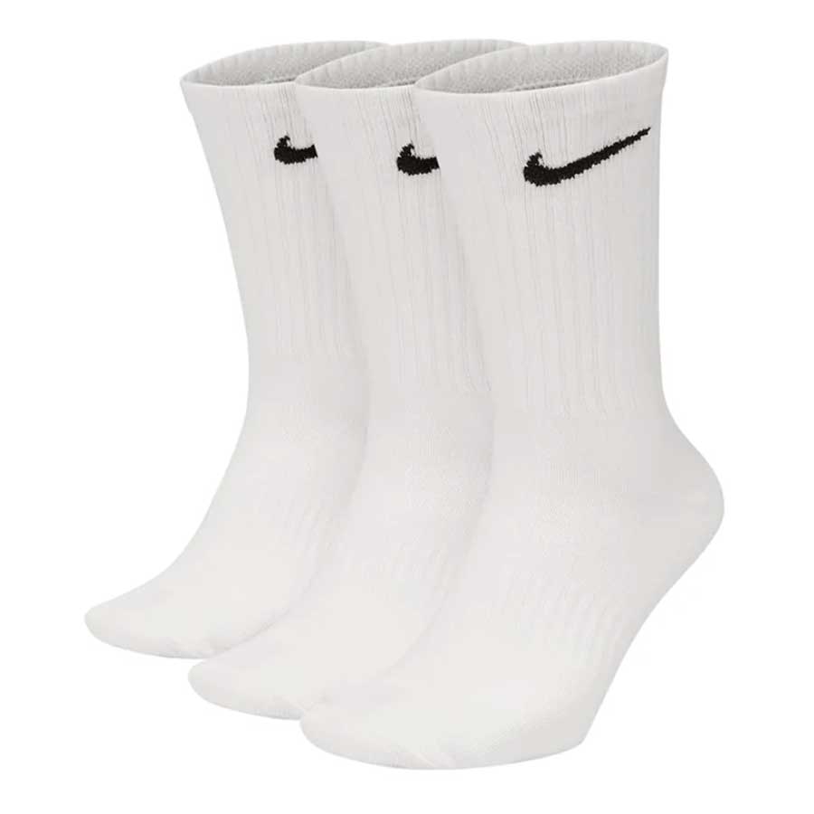 Nike Everyday Lightweight Crew Sock 3-Pack - White