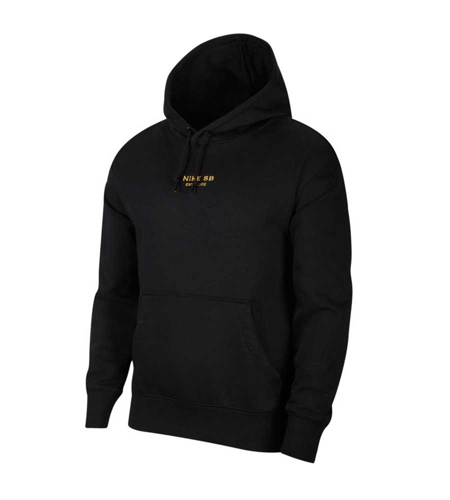 Nike SB HBR GFX Hoodie - Black/Gold/Gold