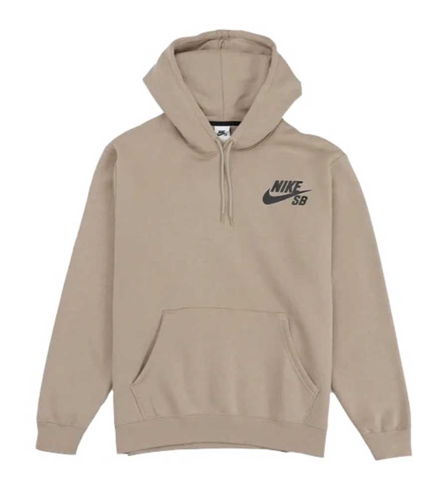 Nike SB Icon Hoodie - Khaki/Black