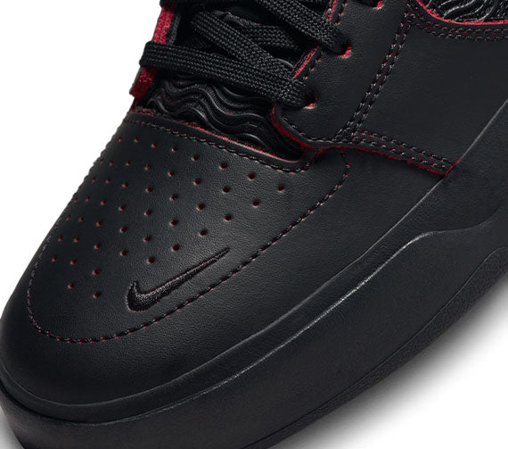 Nike SB Ishod Premium - Black/University Red-Black-Black