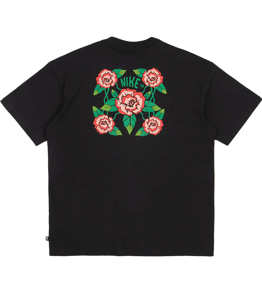 Nike SB Mosaic Roses T-Shirt Black
