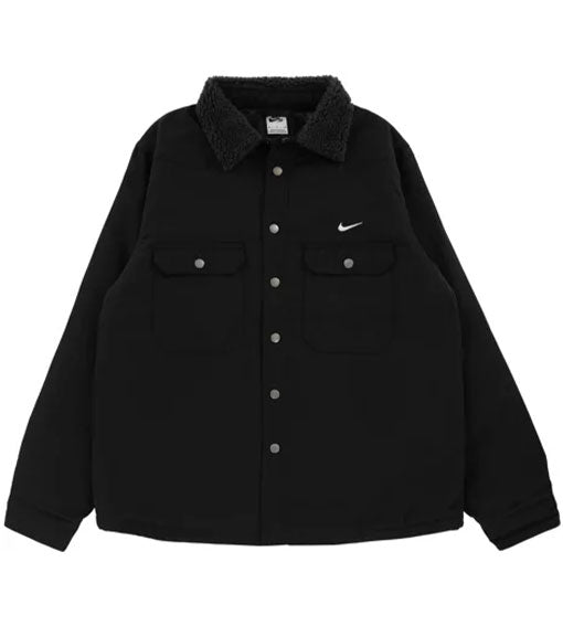 Nike SB Padded Flannel Jacket - Black/White