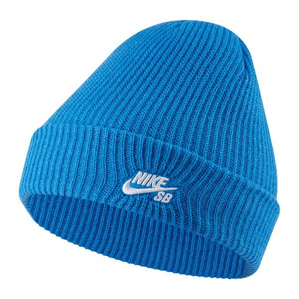 Nike SB Fisherman Beanie Signal Blue/White