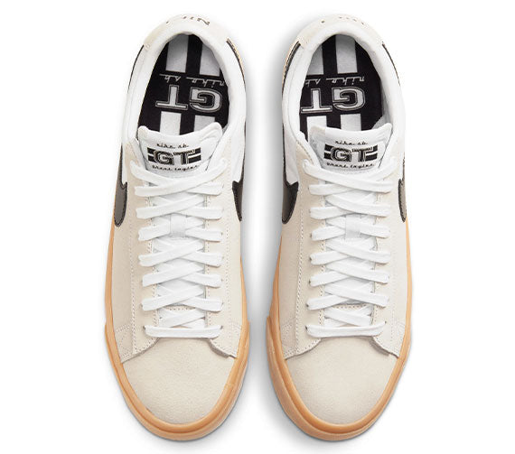 Nike SB Zoom Blazer Low Pro GT - White/Black-White-White