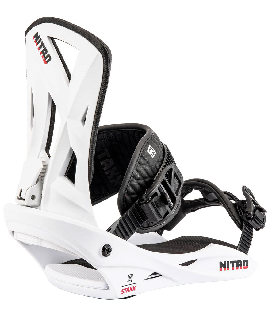 Nitro Men's Staxx Binding - White 2023