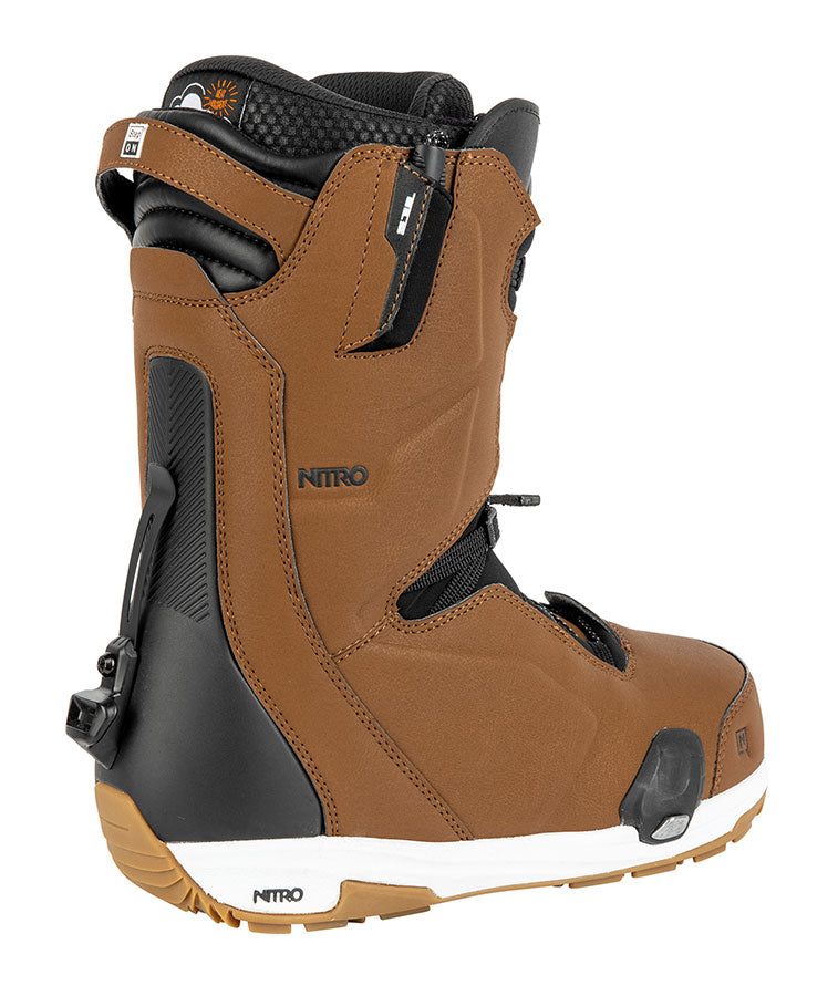 Nitro Profile TLS Step On Snowboard Boot Brown 2023