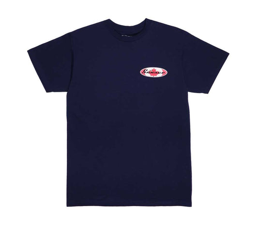 The Source OG Leaf T-Shirt Navy Blue