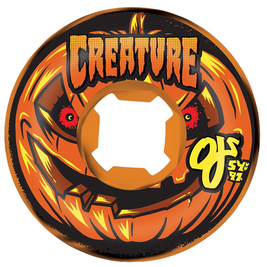 OJ's Wheels Pumpkin Head Bloodsuckers Orange 97A 54mm