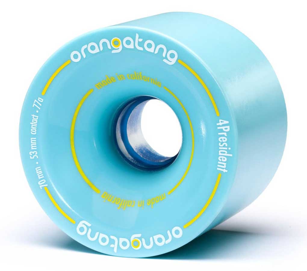 Orangatang 4President Blue 77a Wheels 70mm