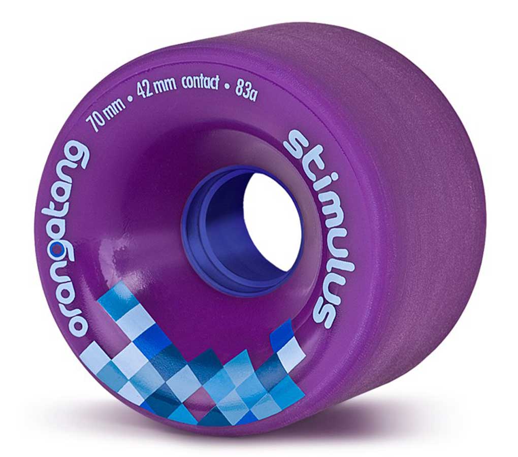 Orangatang Stimulus Purple 83a Wheels 70mm