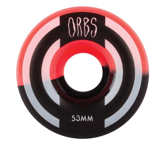 Orbs Apparitions Split Coral/Black Wheel 53mm