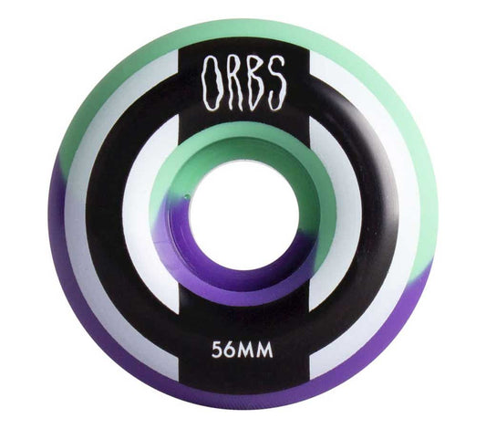 Orbs Apparitions Split Mint/Lavender Wheel 56mm