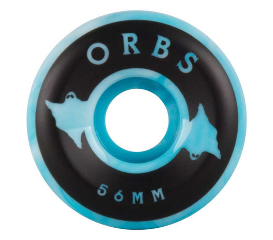 Orbs Specters Swirls Blue/White Wheel 56mm