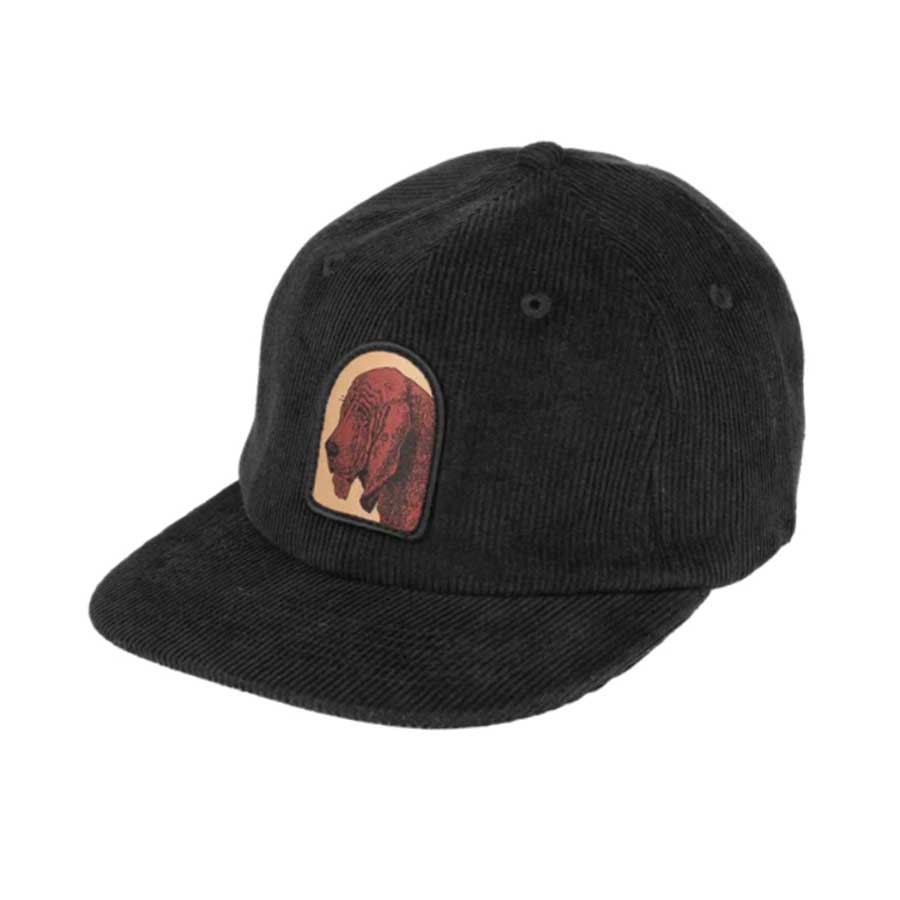 Pass-Port Blood Hound 6-Panel Cap - Black