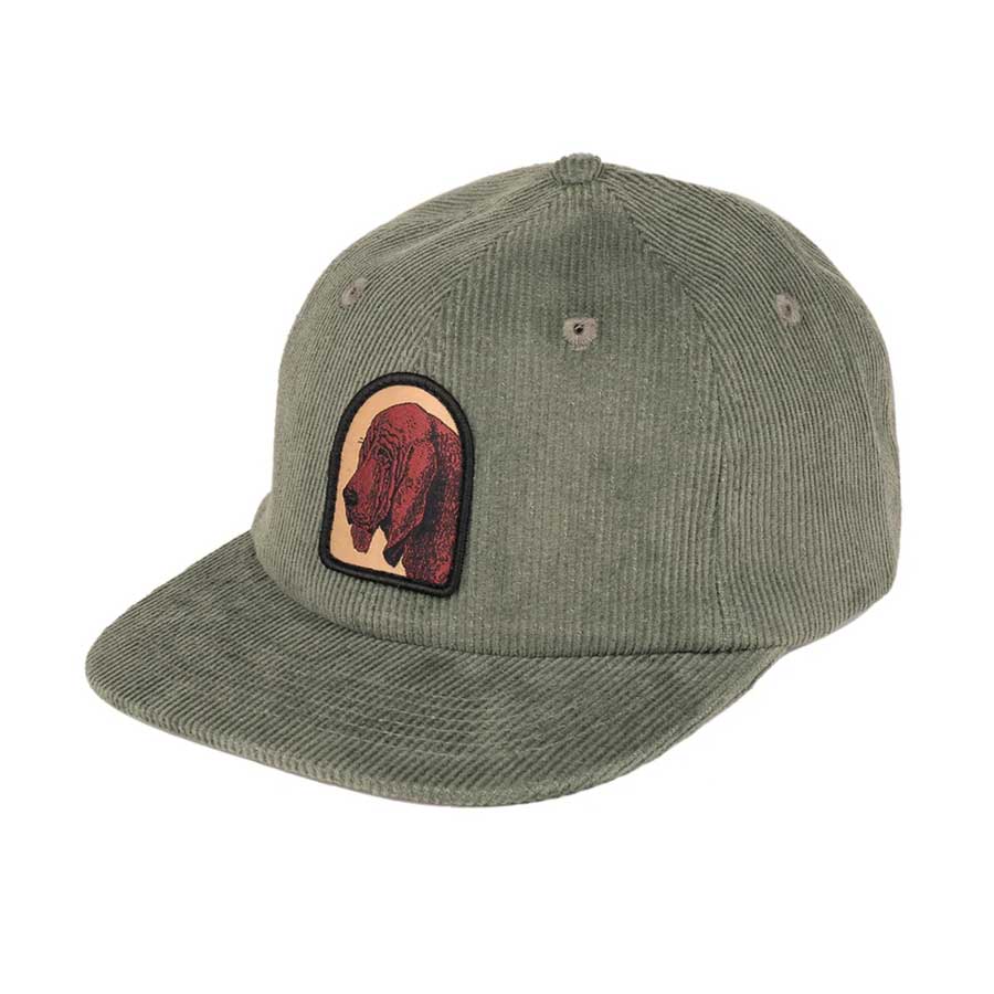 Pass-Port Blood Hound 6-Panel Cap - Olive