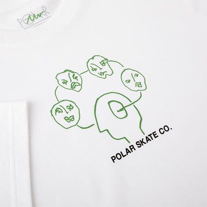 Polar Head Space T-Shirt White