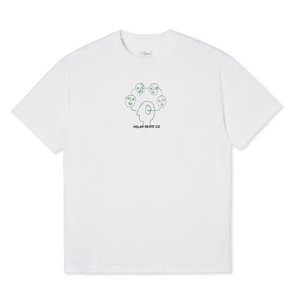 Polar Head Space T-Shirt White