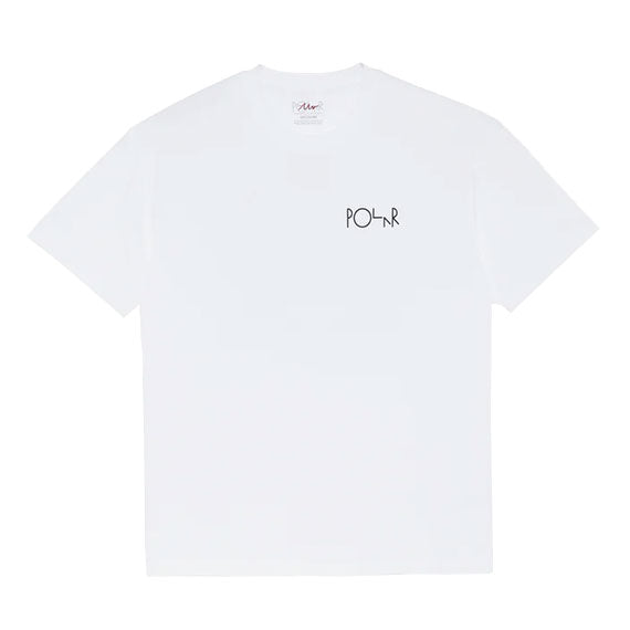 Polar Skorsten Fill Logo T-Shirt White
