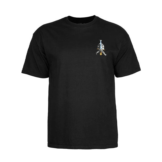 Powell Peralta Skull & Sword T-Shirt Black
