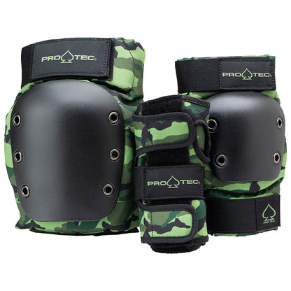 Pro-Tec Junior 3 Pack Pad Set - Camo Y/S