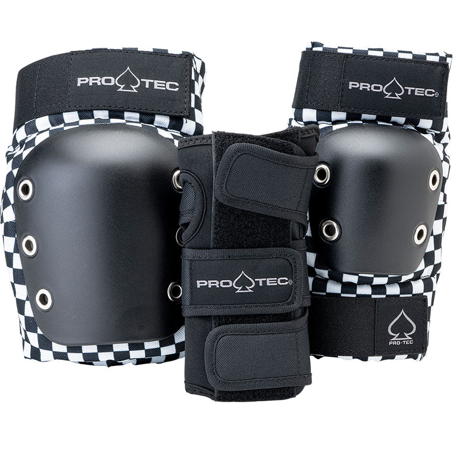 Pro-Tec Junior 3 Pack Pad Set - Checker