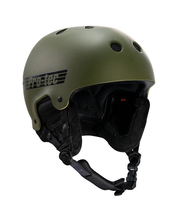 Pro-Tec Old School Snow MIPS Helmet Matte Olive 2023