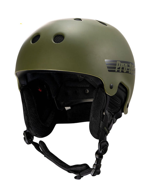 Pro-Tec Old School Certified Snow Helmet - Matte Olive 2022