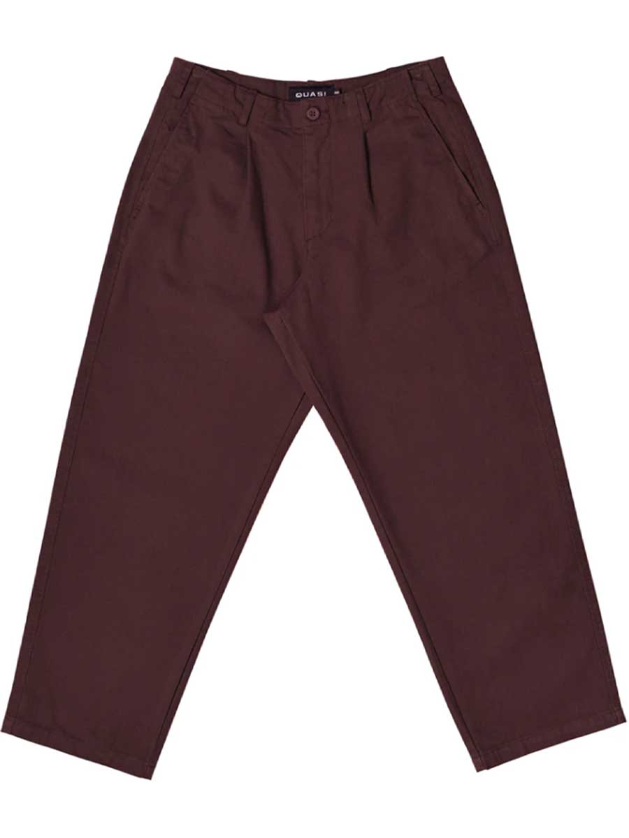 Quasi Warren Trouser - Dark Brown