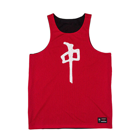 RDS Chung Mesh Tank Top Red/White