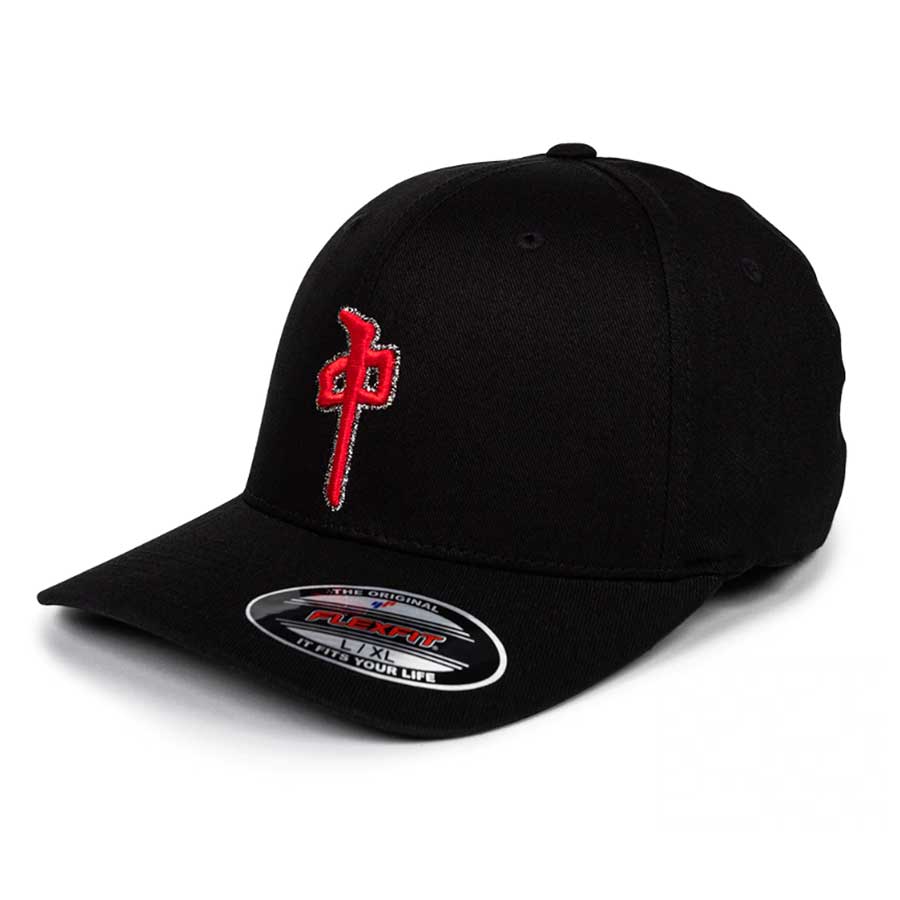 RDS Flexfit OG Puffy - Black/Red/Gold