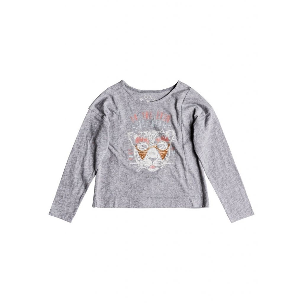 Roxy Tots Made Of Gold Long Sleeve Heritage Heather