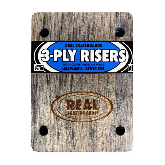 Real 3-Ply Wood Risers Thunder