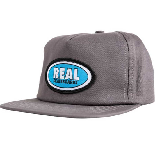 Real Oval Cap Charcoal/Blue