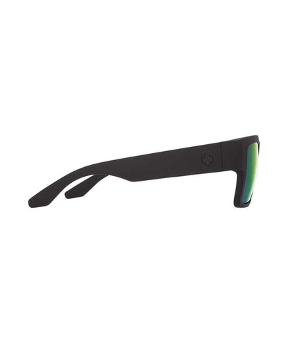 SPY Cyrus Matte Black  Happy Bronze Polar With Green Spectra Mirror