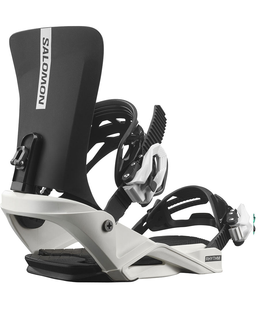 Salomon Kids' Rhythm Jr Binding - Black/White 2023